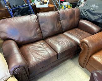 001 Leather Sofa