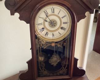 Carved Mantle Clock