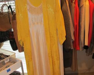 Vintage clothes, including vintage kimonos and robes