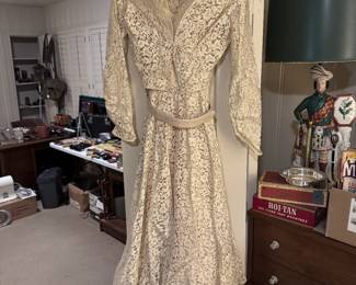 Antique wedding dress