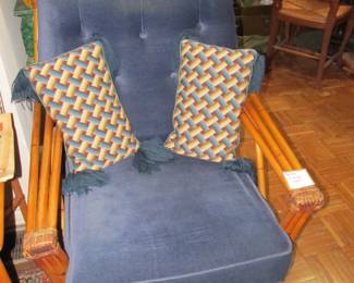 Stunning ATQ rattan chairs pair