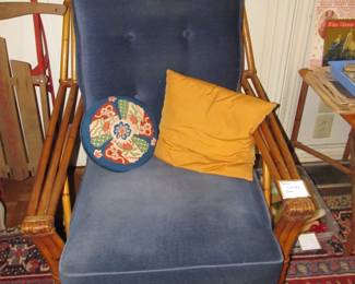 Stunning ATQ rattan chairs pair