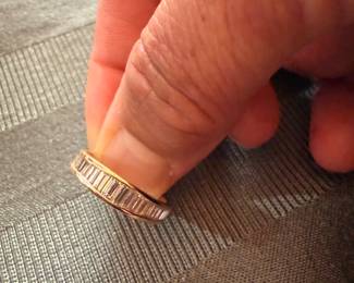 Set Of Gold and Diamond Rings