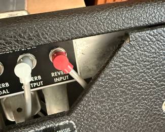 1975 Fender Princeton Reverb Amp
Ground cable has been added.  The transformers date to 1963-and 1965
Amp powers up and sounds great, no known issues.  Reverb sound lush.  In good cosmetic condition, the grill cloth has no rips!  Seems to have been well taken care of.  
Please ask if you have any questions!