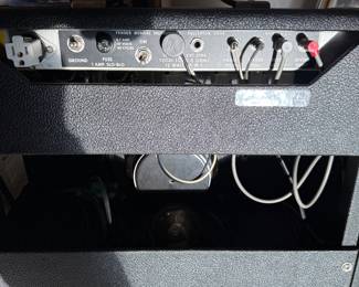 1975 Fender Princeton Reverb Amp
Ground cable has been added.  The transformers date to 1963-and 1965
Amp powers up and sounds great, no known issues.  Reverb sound lush.  In good cosmetic condition, the grill cloth has no rips!  Seems to have been well taken care of.  
Please ask if you have any questions!