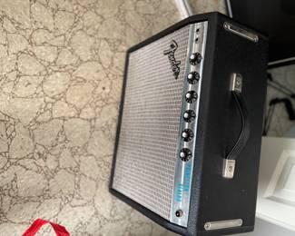 1975 Fender Princeton Reverb Amp
Ground cable has been added.  The transformers date to 1963-and 1965
Amp powers up and sounds great, no known issues.  Reverb sound lush.  In good cosmetic condition, the grill cloth has no rips!  Seems to have been well taken care of.  
Please ask if you have any questions!