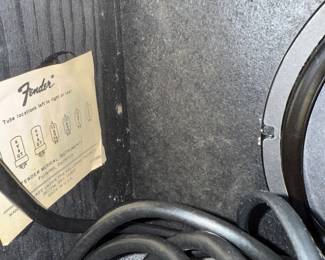 1975 Fender Princeton Reverb Amp
Ground cable has been added.  The transformers date to 1963-and 1965
Amp powers up and sounds great, no known issues.  Reverb sound lush.  In good cosmetic condition, the grill cloth has no rips!  Seems to have been well taken care of.  
Please ask if you have any questions!