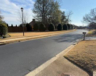 PARKING ON THIS SIDE OF THE STREET (across from the house) IF GUESTS PARKING IS FULL
