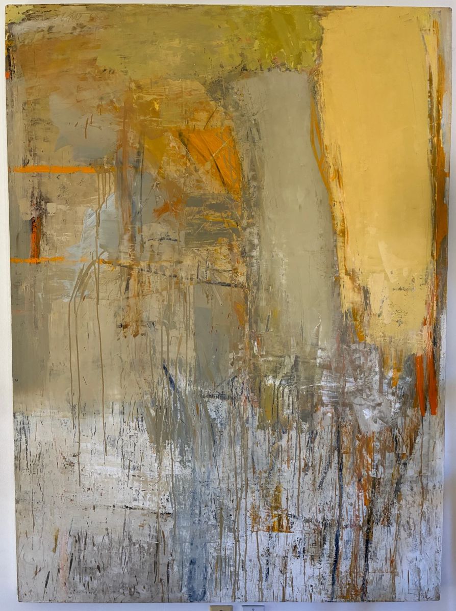 Tom E. Dixon, mixed media 66x48"                                                