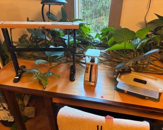 Vintage Lassco Wizer CR-20 desktop corner rounder and other paper cutting devices