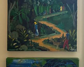 Fine art throughout the house