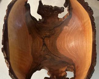 Burlwood bat bowl
