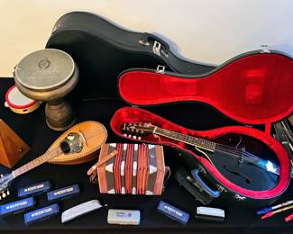 Various musical instruments