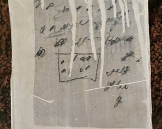 Tom E. Dixon, signed, unframed #3