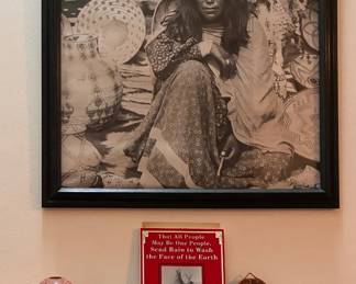 Native American photo, pottery, books, fetishes, baskets