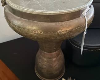 Brass tablah drum