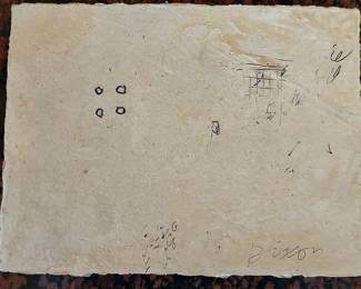 Tom E. Dixon, signed, unframed #1