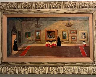 Nino Caffé, oil painting