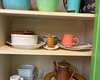 Stoneware, earthenware, glass, wood, jadeite and more
