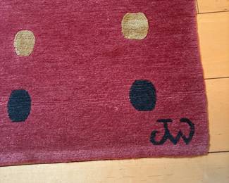 Joan Weissman rug #2 132x42"