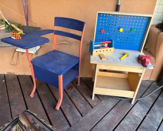 Children's furniture and games