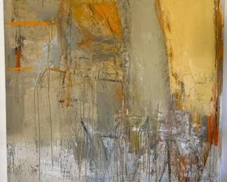 Tom E. Dixon, mixed media 66x48"                                                
