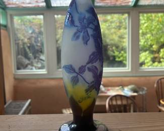 Emile Gallé, France, art nouveau vase