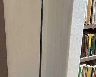 Wrought iron floor candle holder