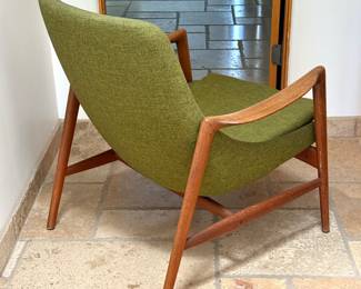 Vintage Teak Chair DOKKA MOBLER by Rolf Rastad & Adolf Relling