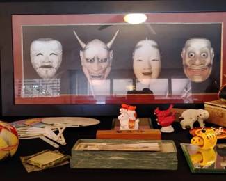 KO398Noh  Kyogen Decor  More