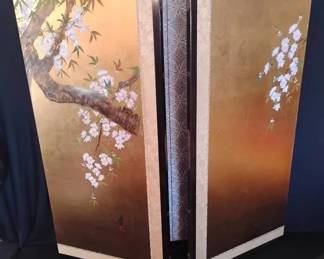 KO369VVintage Japanese Folding Screen
