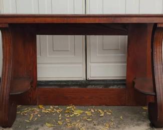 KO417Vintage Wooden Writing Table