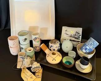 KO326Mixed Asian Stoneware 