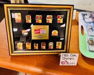 1982 Olympic Pin Set