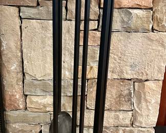 Wrought Iron Fireplace Tool Set