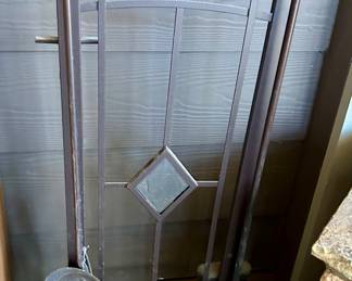 Fireplace Tool Set (diamond accent panel)