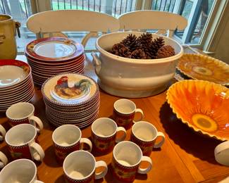 48-Piece Sakura “Chanticleer” Dinnerware Set