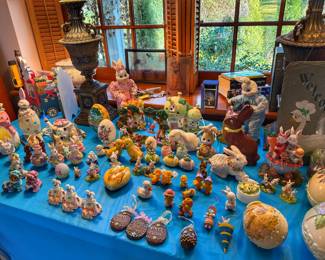 Easter themed decorations