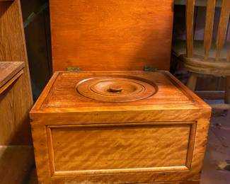 Antique wooden commode