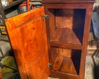 Wooden storage cabinet