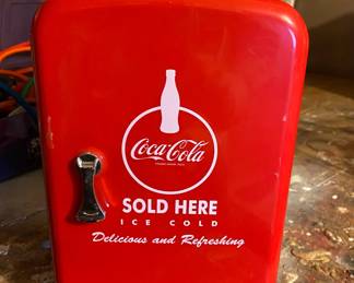 Coca-Cola portable mini fridge/cooler