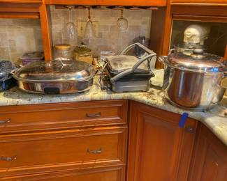 Variety of appliances 