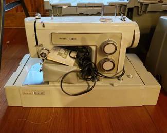 Vintage Sears Kenmore sewing machine, likely from the 1970s