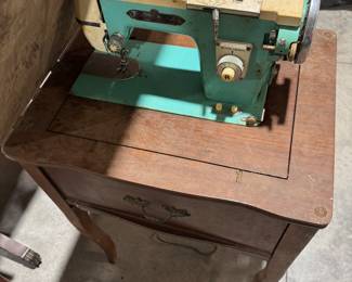 Antique sewing machine