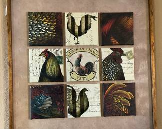 rooster farmhouse picture 