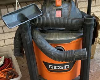 Ridgid vacuum 