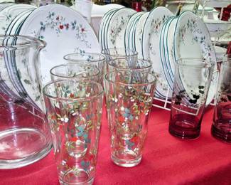 "Winterberry" glasses