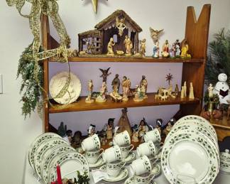 Large selection of Christmas!! Trees, garland, china, lights, navity sets and much,  much more!! 