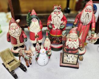 "House of Hatten" Santa's and related items 