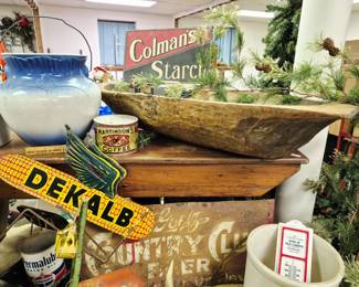 Large selection of Christmas, primitives, antiques and collectibles under one roof!!